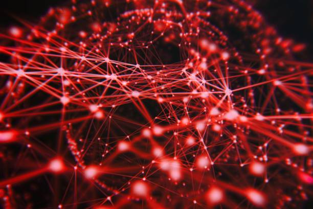 istock Futuristic virtual technology background, Fiber virtual optic cables, fibre connection, telecomunications concept, digitally generated image. 646462898
