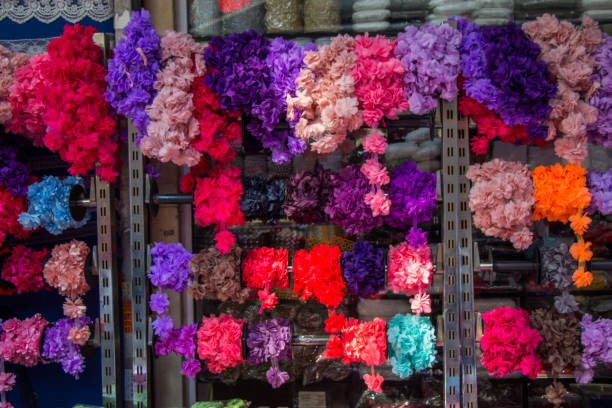 istock Fake flowers for decorative purposes 646463246