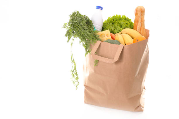 istock paper bag with groceries 646492866