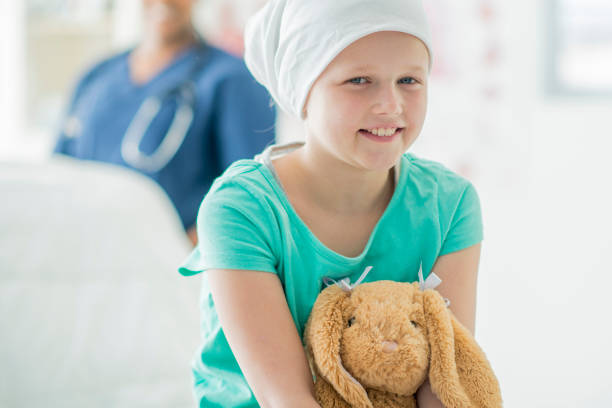 istock Little Girl with Her Stuffed Animal 646506710