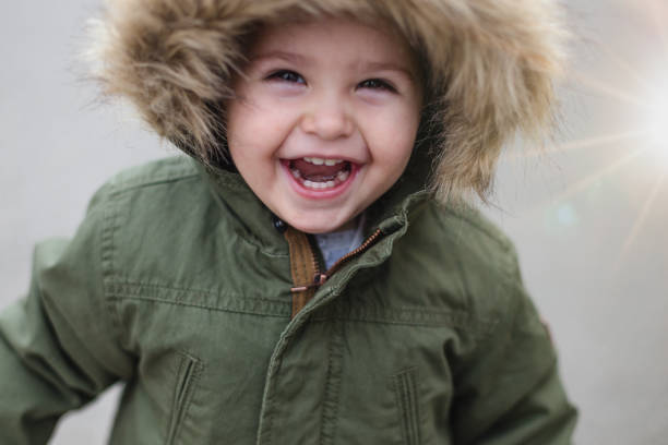 istock Estatic beautiful baby girl 646540814