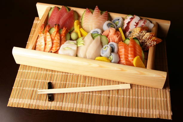 istock Traditional japanese food 646553190