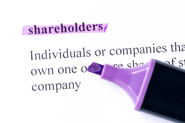 word highlighted on the white background stock photo