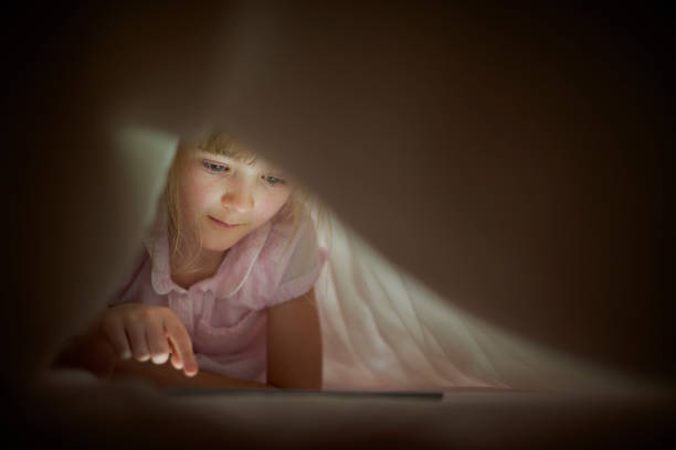 istock under the duvet with a tablet 646583774