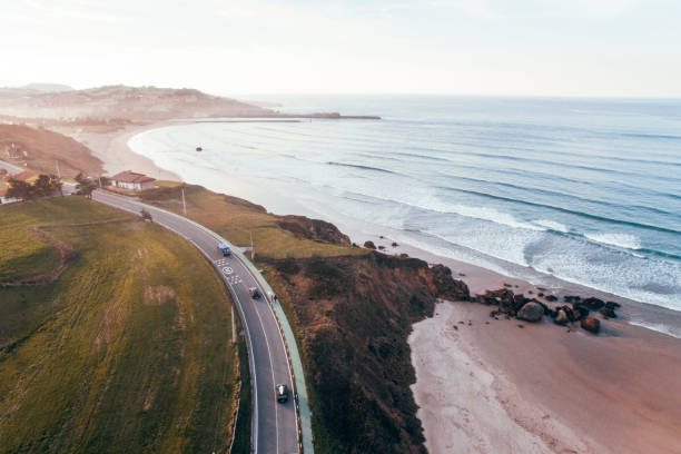 istock Road by the sea 646609082