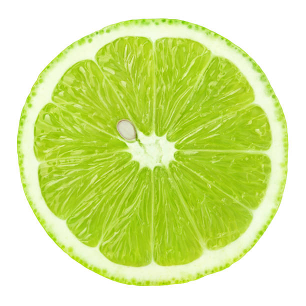 istock slice of lime citrus fruit isolated on white 646613972