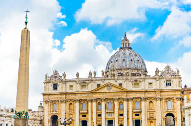 istock St. Peter's Basilica in a sunny day in Vatican. 646621270