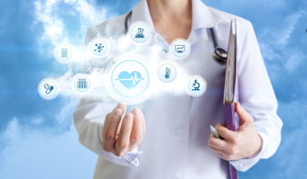 istock Doctor offers health testing. 646673920