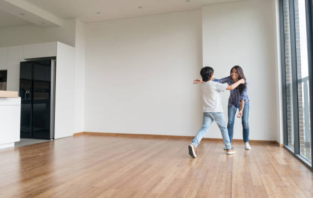 istock Excited mother and son at home 646688778
