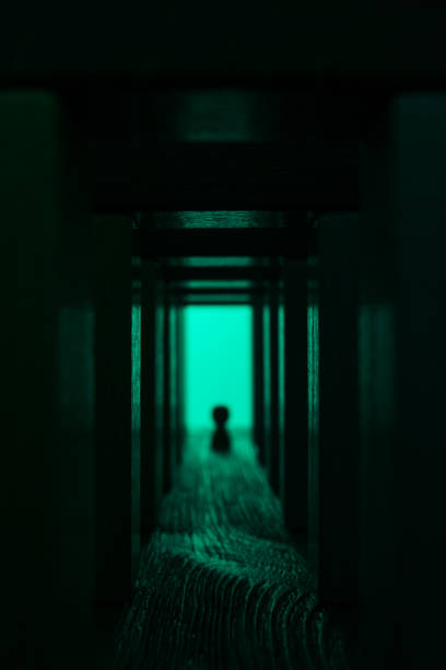 istock Light at the end of tunnel. 646694854