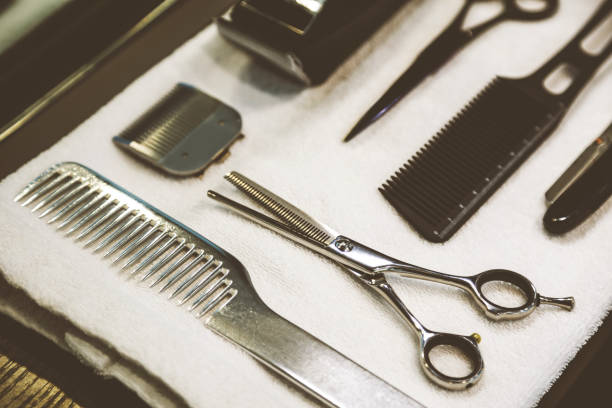 istock Close up of a shaving kit 646723458