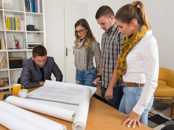 istock Group of Creative Young People Working Together 646727180
