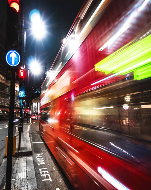 istock fast bus in london at night 646733542