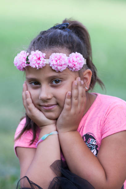 istock Girl playing in the park 646733548