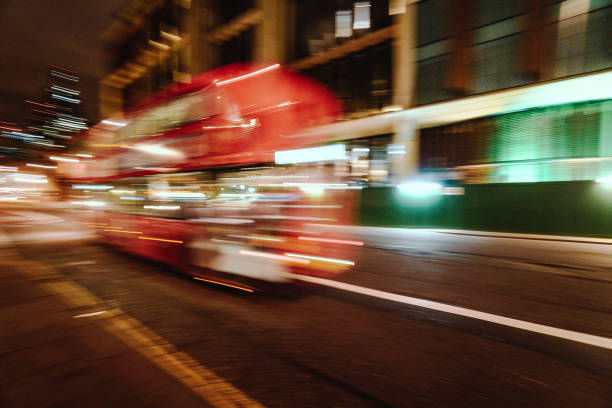 istock fast bus in london at night 646733618