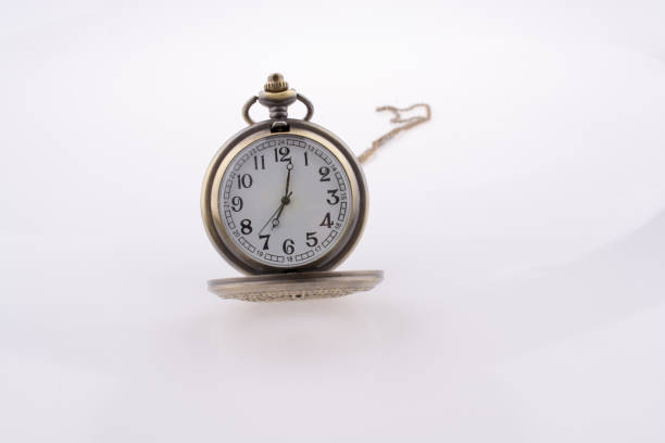 istock Retro style classic pocket watch 646751368