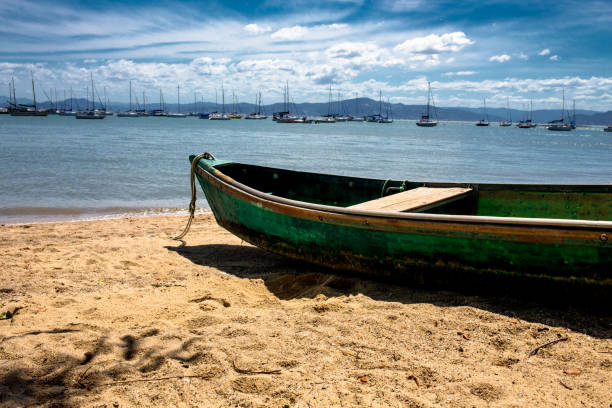 istock Boats on the beach 646770542