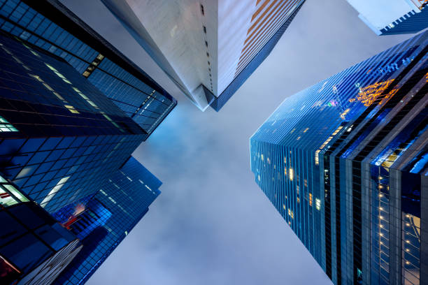 istock low angle view of skyscrapers 646774932