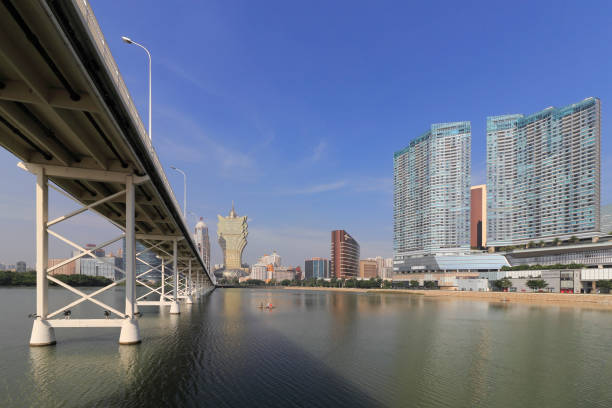 Grand Lisboa Hotel Macao and Nam Van Lake
