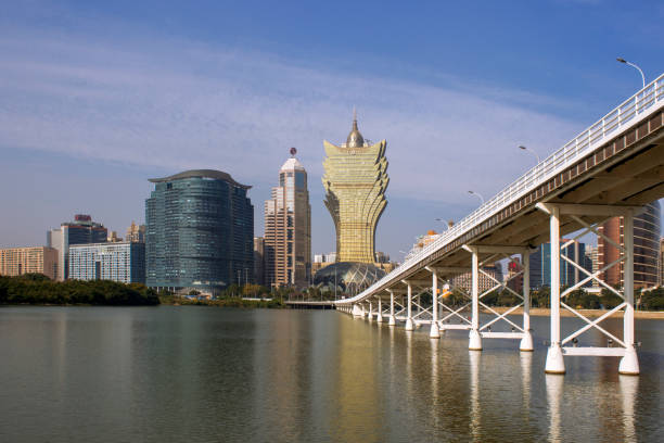 Grand Lisboa Hotel Macao and Nam Van Lake