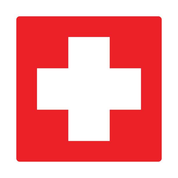 first aid icon isolated vector first aid icon isolated vector first aid stock illustrations