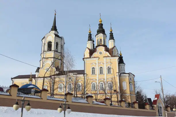 Church of the Resurrection, Tomsk city, Russia, founded in 1622