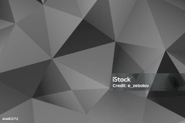 Random Geometric Backgrounds Geometric Background With Random Triangles Stock Illustration ...