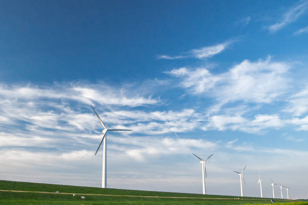 istock Wind power in the field against the sky 646813602