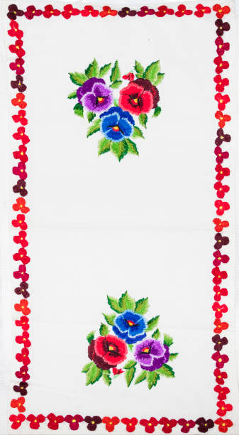 istock Ukrainian folk embroidery 646815910