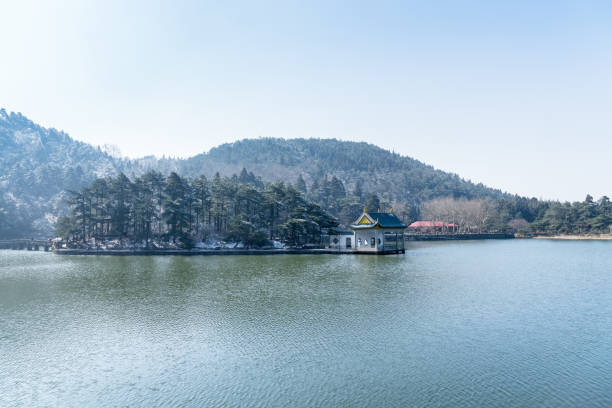 mount lushan, world cultural heritage,beautiful natural scenery, is a famous tourist attraction in China.