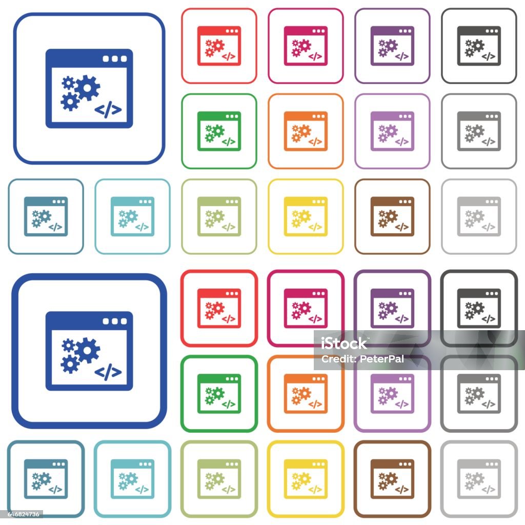 Empty Color Key Blank Stock Illustration - Download Image Now - Bent, Coding, Colors ...