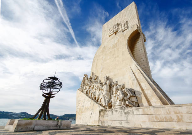 LISBON, PORTUGAL - OCTOBER 23, 2012 : Monument to the discoveries Lisbon Portugal