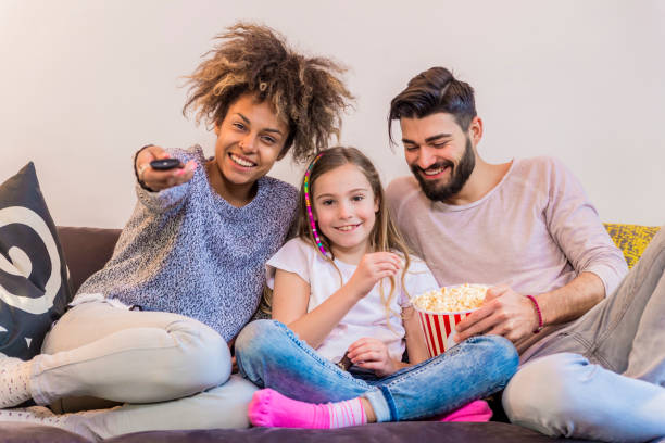 istock Family Film Time 646836052