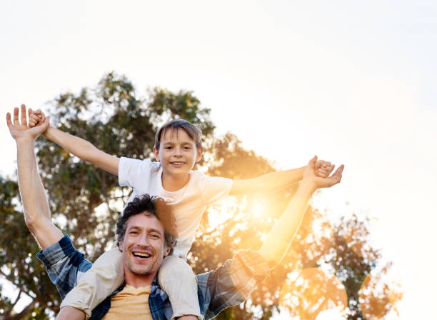 istock Dad doesn’t tell me how to live, he shows me 646840360