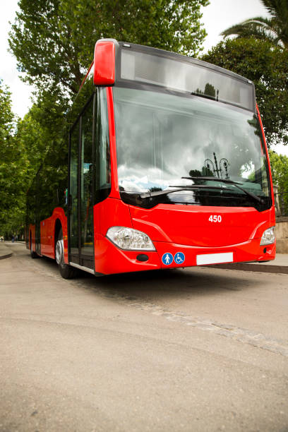 istock Adapted a bus to transport disabled persons 646851496