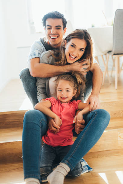 istock Young happy family 646852414