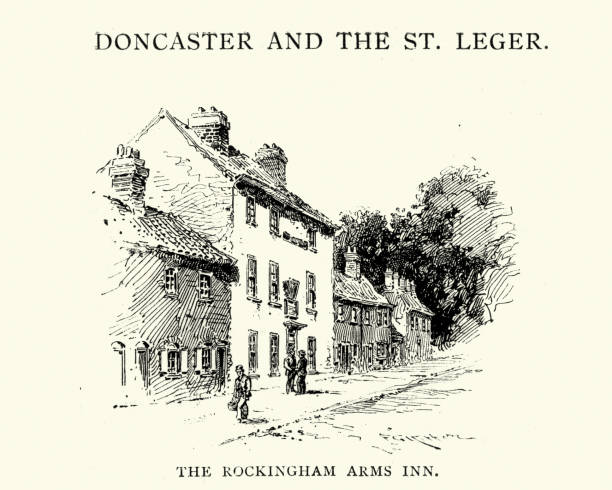 istock The Rockingham Arms Inn, Doncaster, 19th Century 646867538