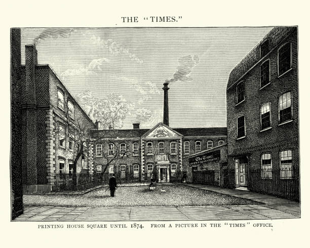 istock Printing House Square and the Times Office, 19th Century 646868638