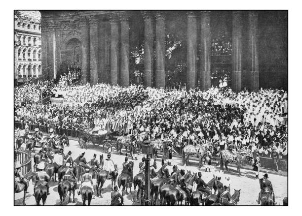 istock Antique London's photographs: The thanksgiving service 646873108