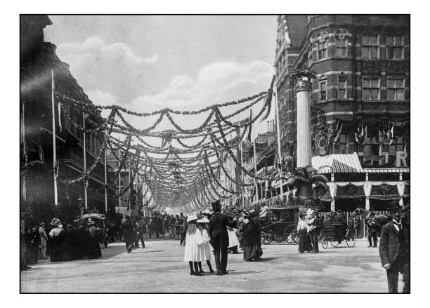 istock Antique London's photographs: Decorations in St James street 646876420