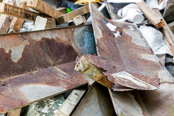 istock Builders Rubble Stacked and Ready for Collection and Removal 646881228