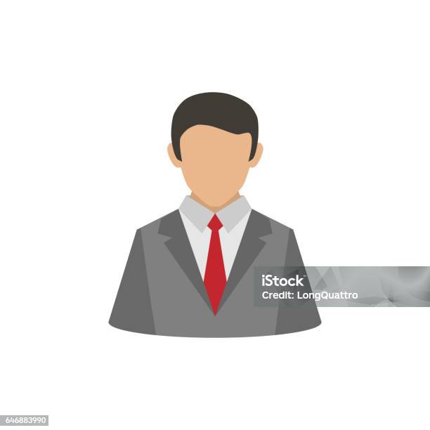 Business User Icon Stock Illustration - Download Image Now - Abstract, Adult, Arts Culture and Entertainment