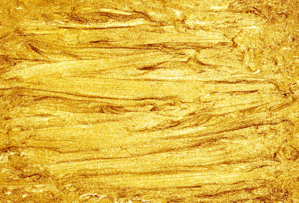 superficie de oro - smooth part of colors yellow fotografías e imágenes de stock