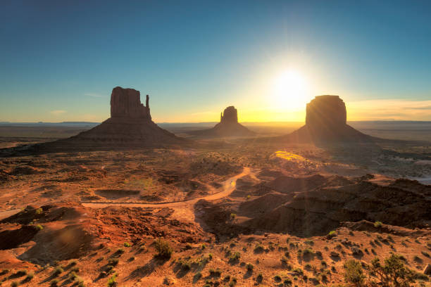 istock Sunrise at Monument Valley, Arizona. 646907654