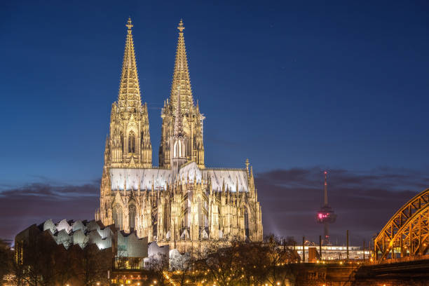 istock Bridge and the Dom of Cologne 646915080