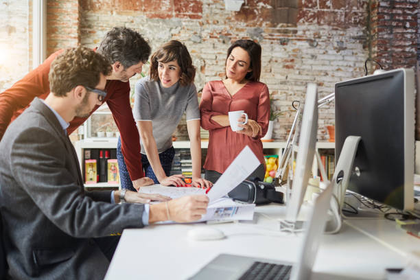 istock 161218 Small business, brainstorming meeting. 646923788