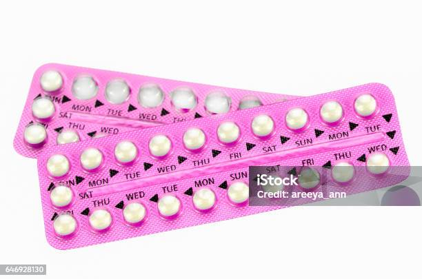 Photo libre de droit de Pilule Contraceptive Rose Bandes banque d'images et plus d'images libres de droit de Pilule contraceptive - Pilule contraceptive, Contraceptif, Comprimés