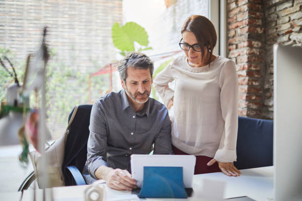 istock 161218 Small business, working at the office. 646930626