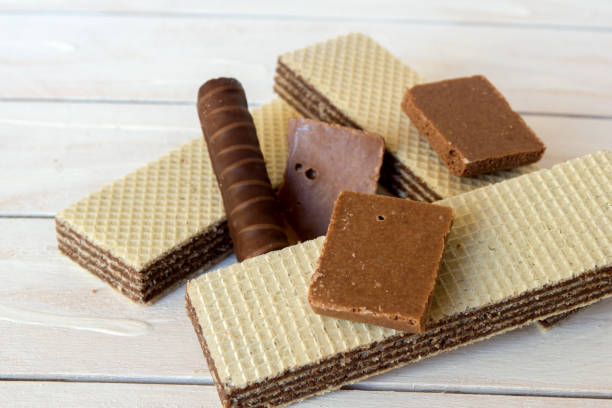 istock still life of Wafers with chocolate candy 646946562