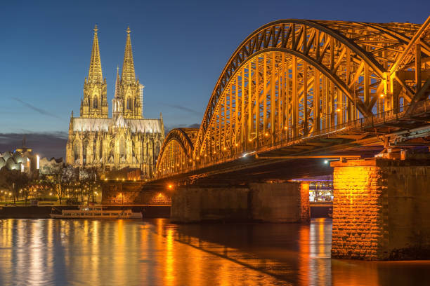 istock Bridge and the Dom of Cologne 646950844